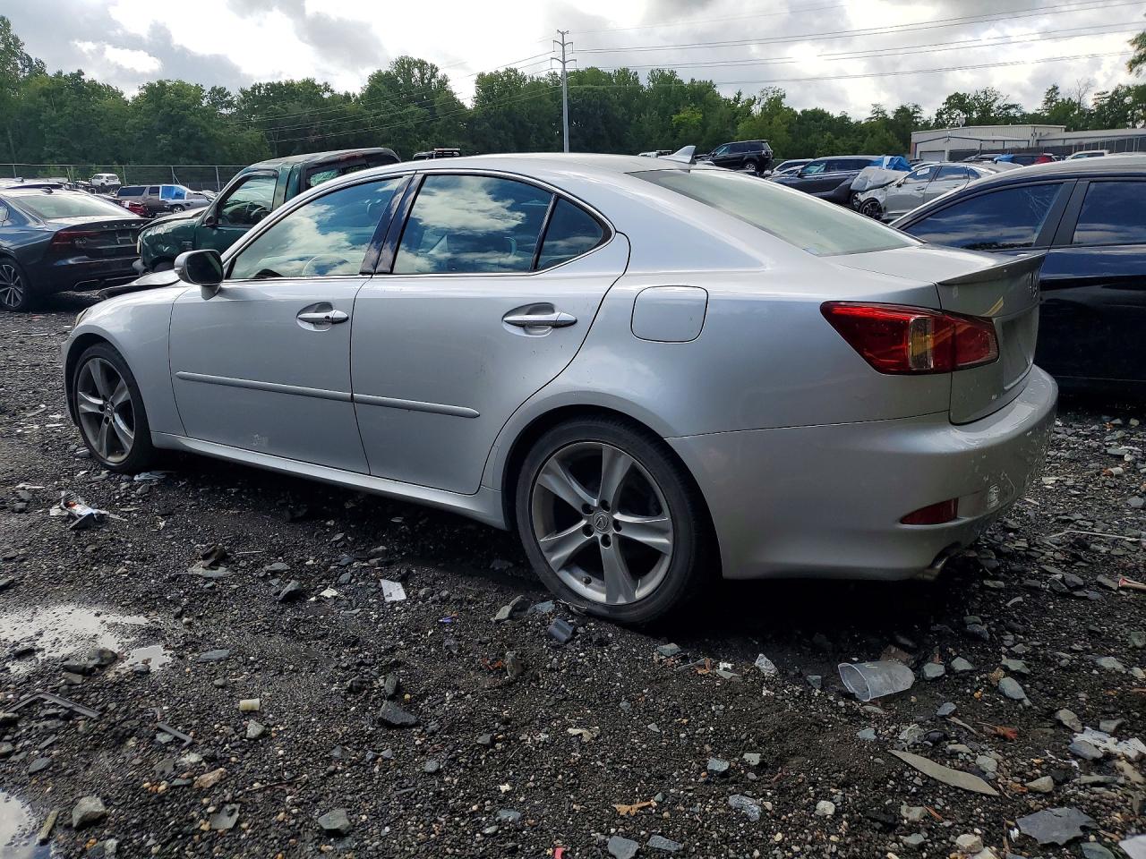 2011 Lexus Is 250 Base Silver vin: JTHBF5C25B5155634