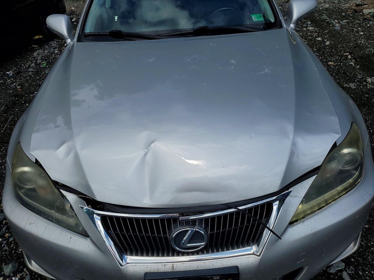 2011 Lexus Is 250 Base Silver vin: JTHBF5C25B5155634