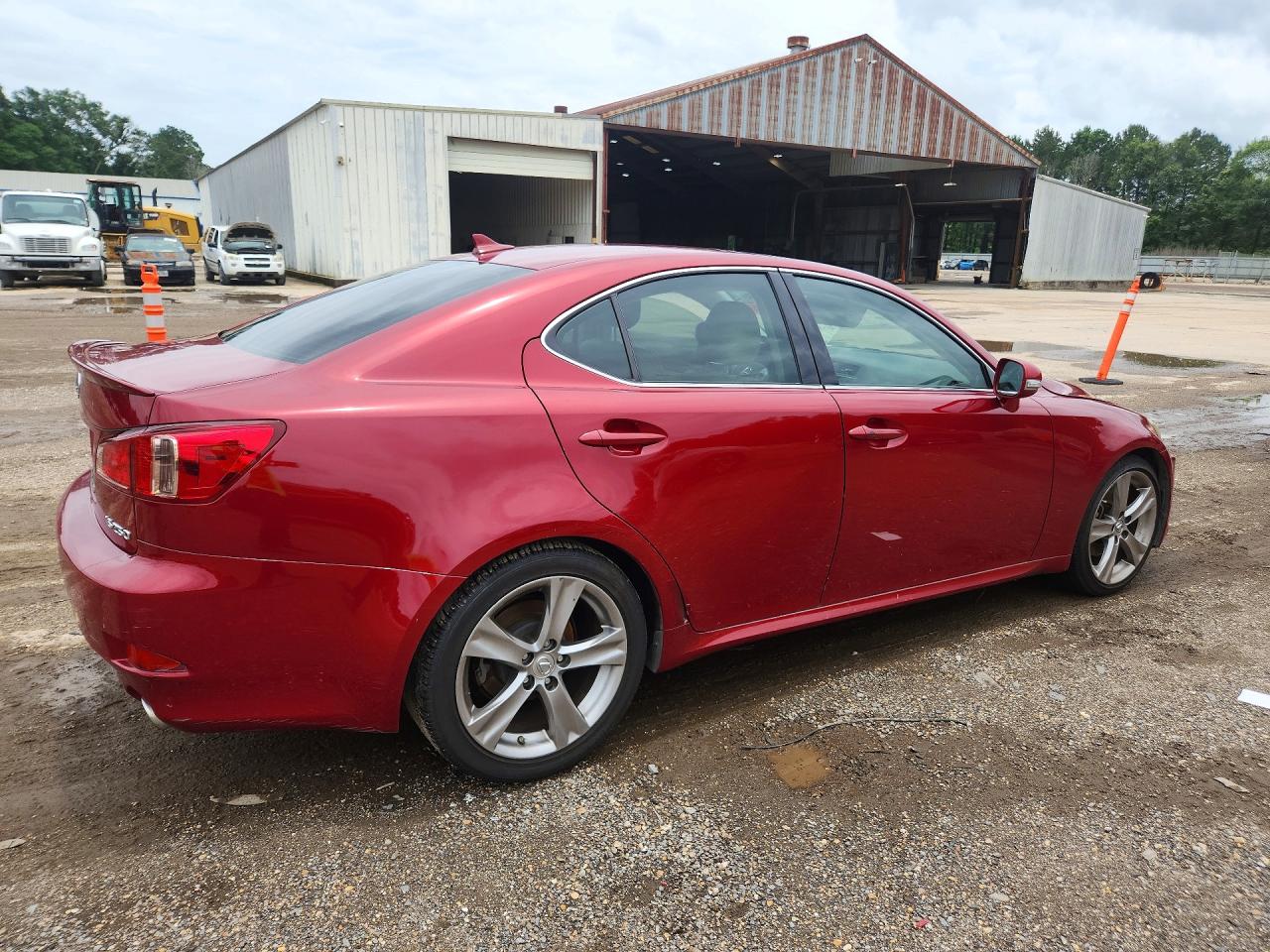 2012 Lexus Is 250 Red vin: JTHBF5C25C5169020
