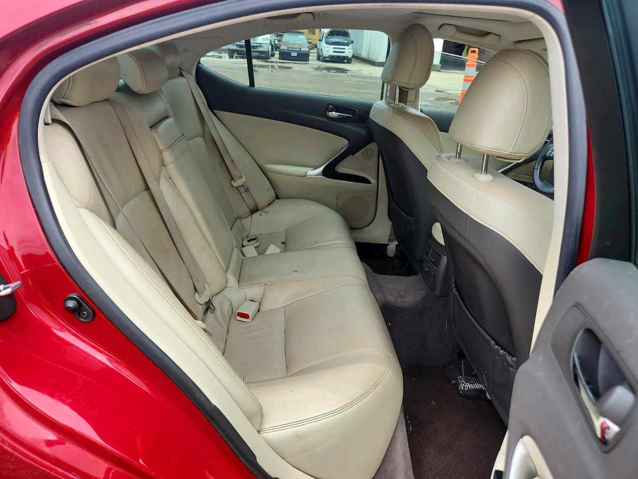 2012 Lexus Is 250 Red vin: JTHBF5C25C5169020