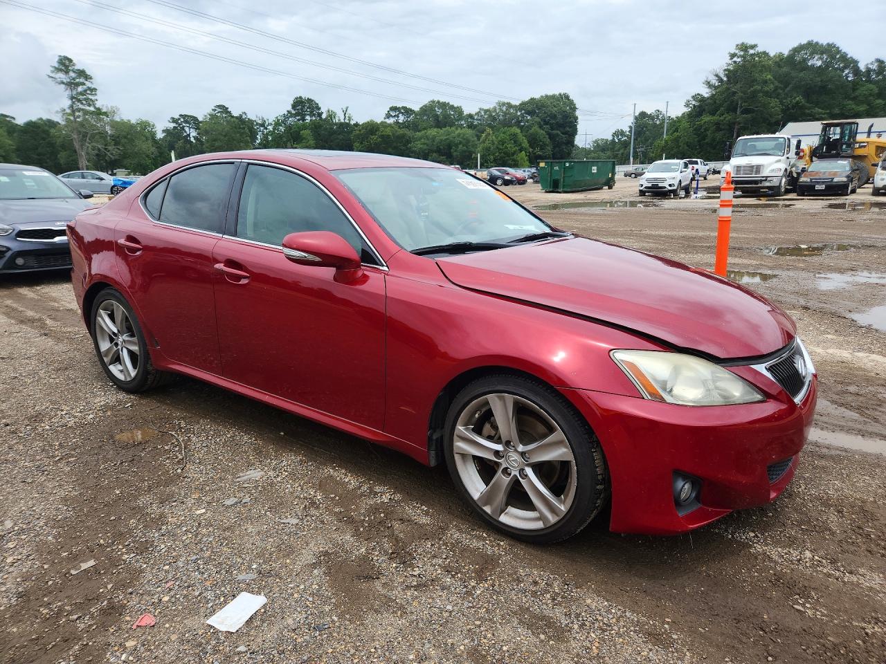 2012 Lexus Is 250 Red vin: JTHBF5C25C5169020