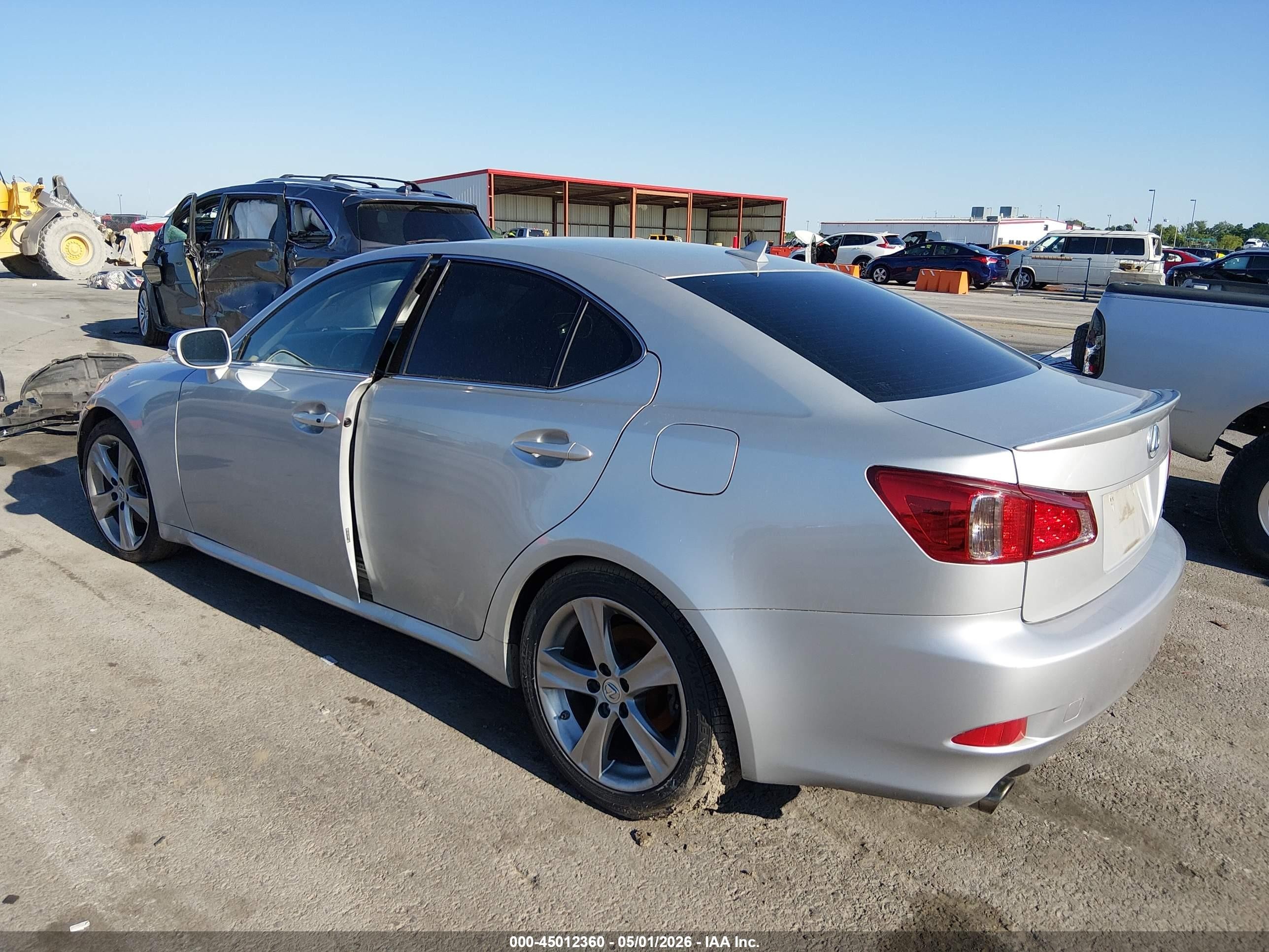 2012 Lexus Is 250   Gray vin: JTHBF5C25C5171866