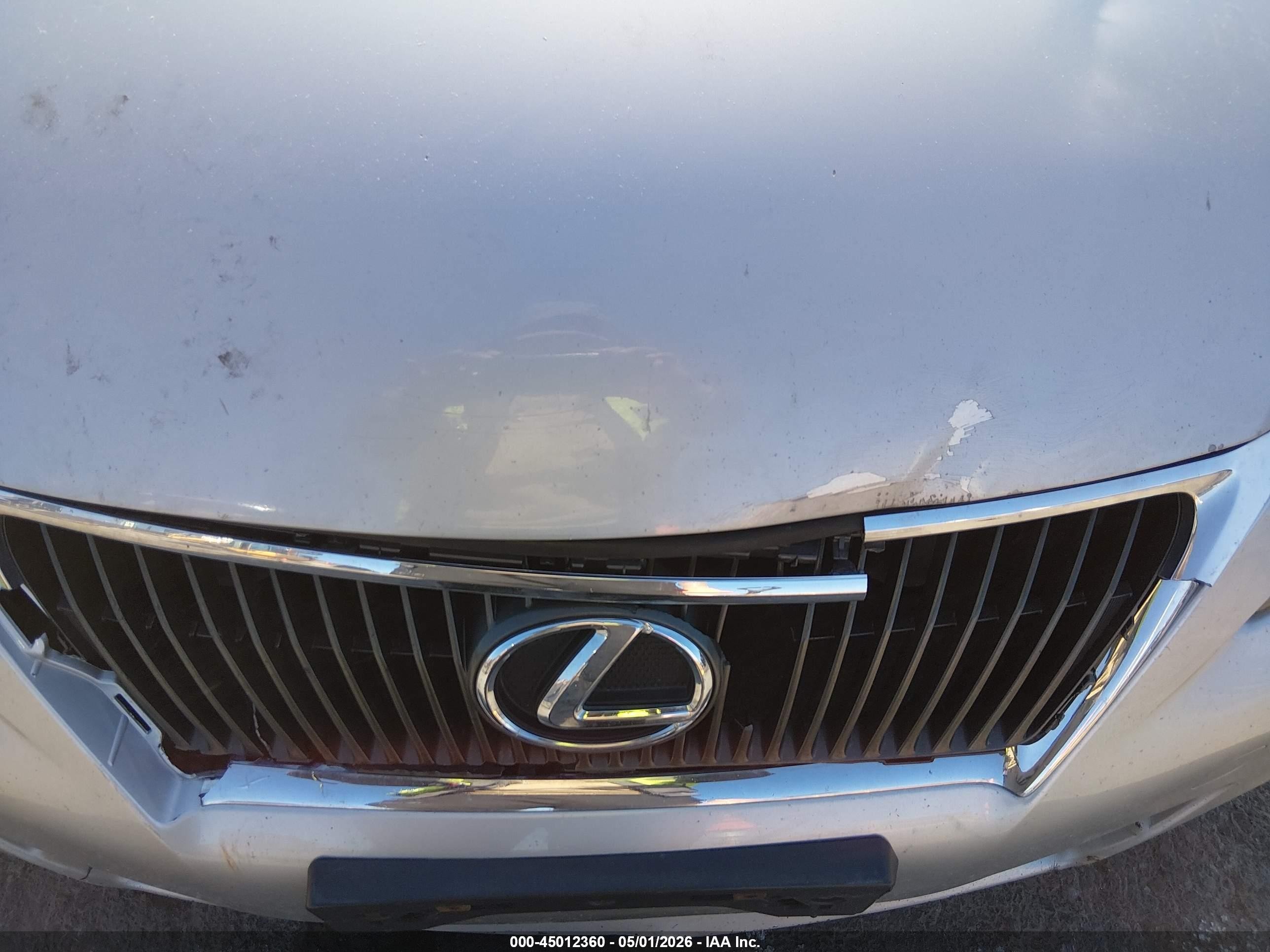 2012 Lexus Is 250   Gray vin: JTHBF5C25C5171866