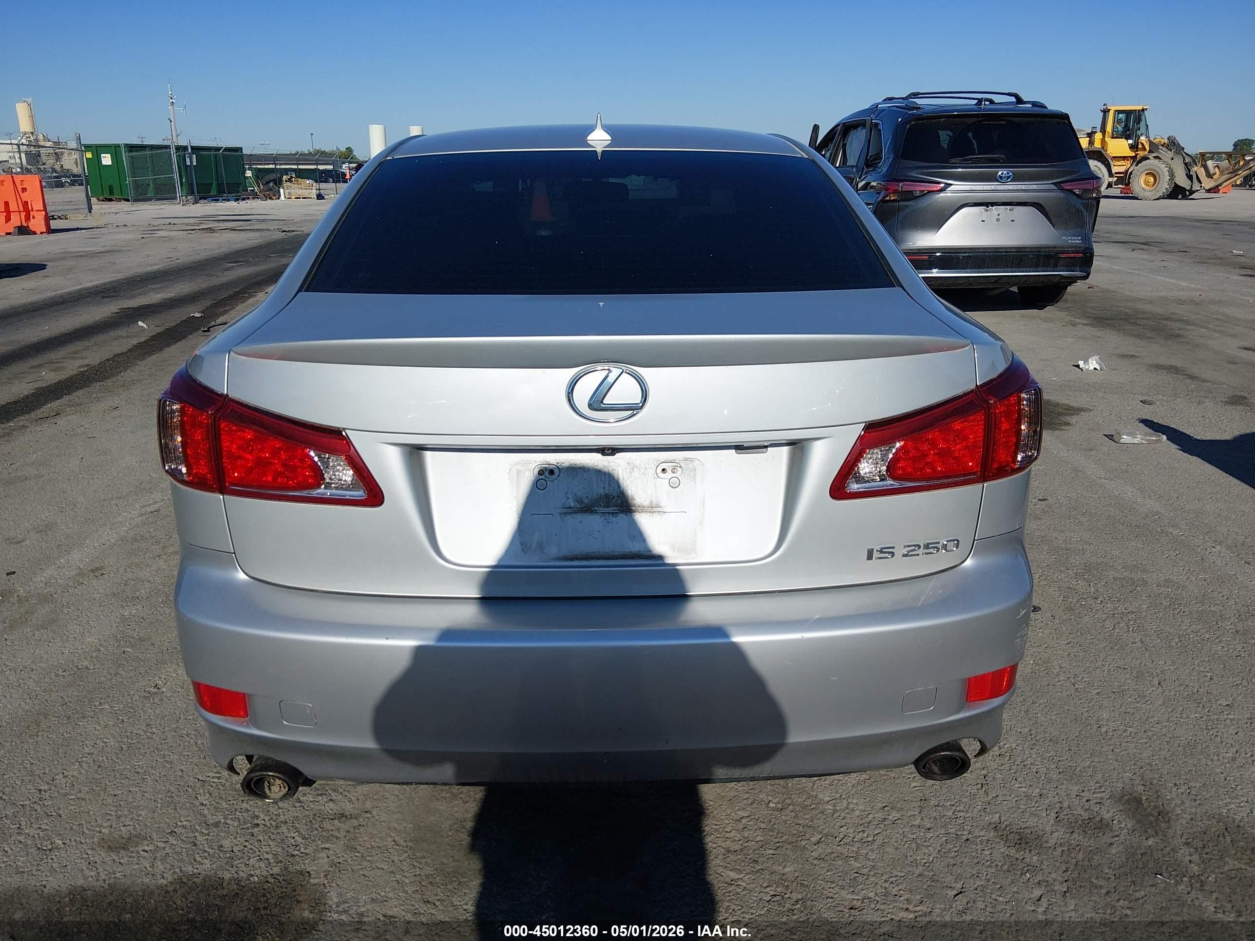2012 Lexus Is 250   Gray vin: JTHBF5C25C5171866