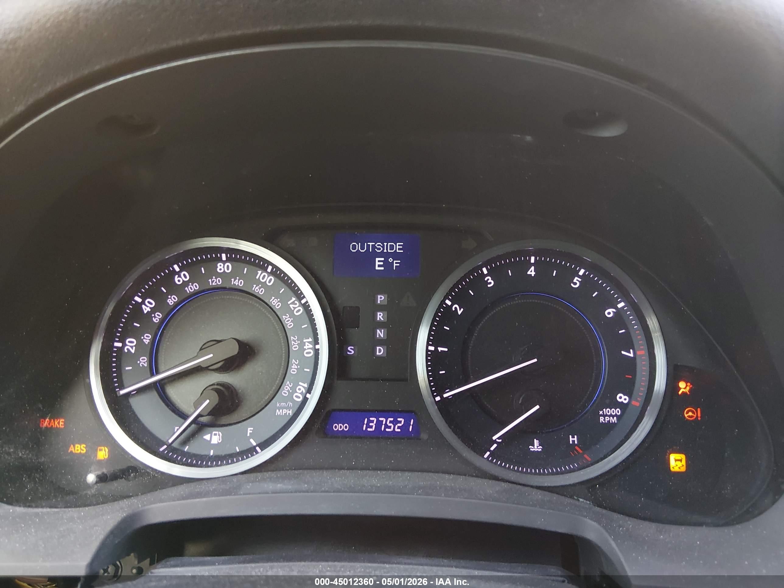 2012 Lexus Is 250   Gray vin: JTHBF5C25C5171866