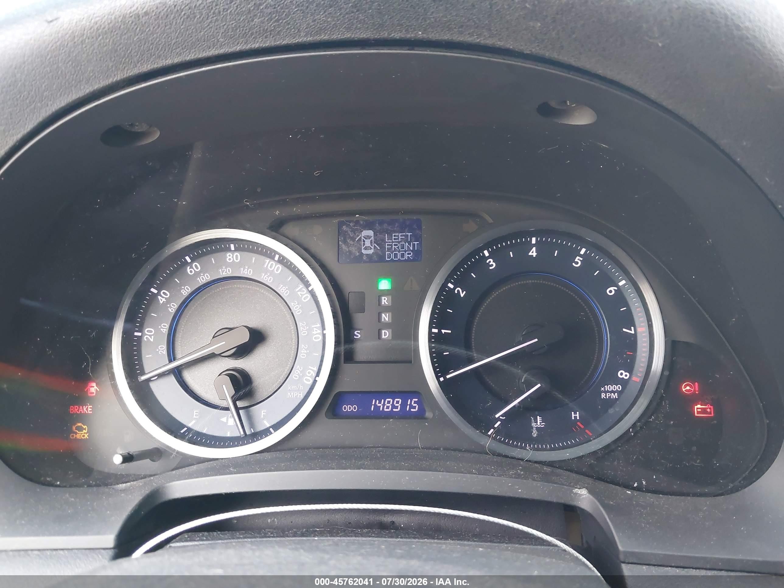 2012 Lexus Is 250   Blue vin: JTHBF5C25C5178543