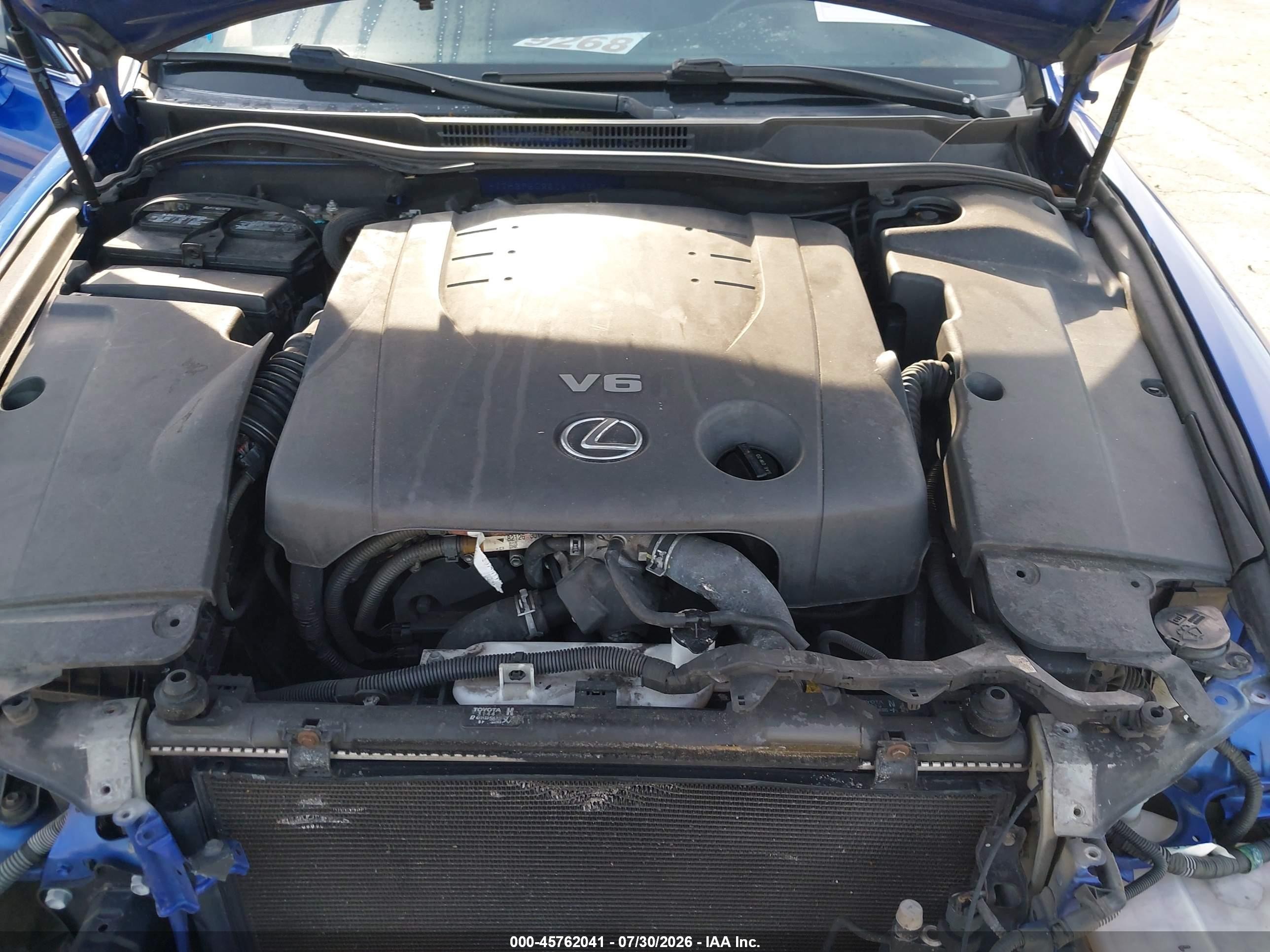 2012 Lexus Is 250   Blue vin: JTHBF5C25C5178543