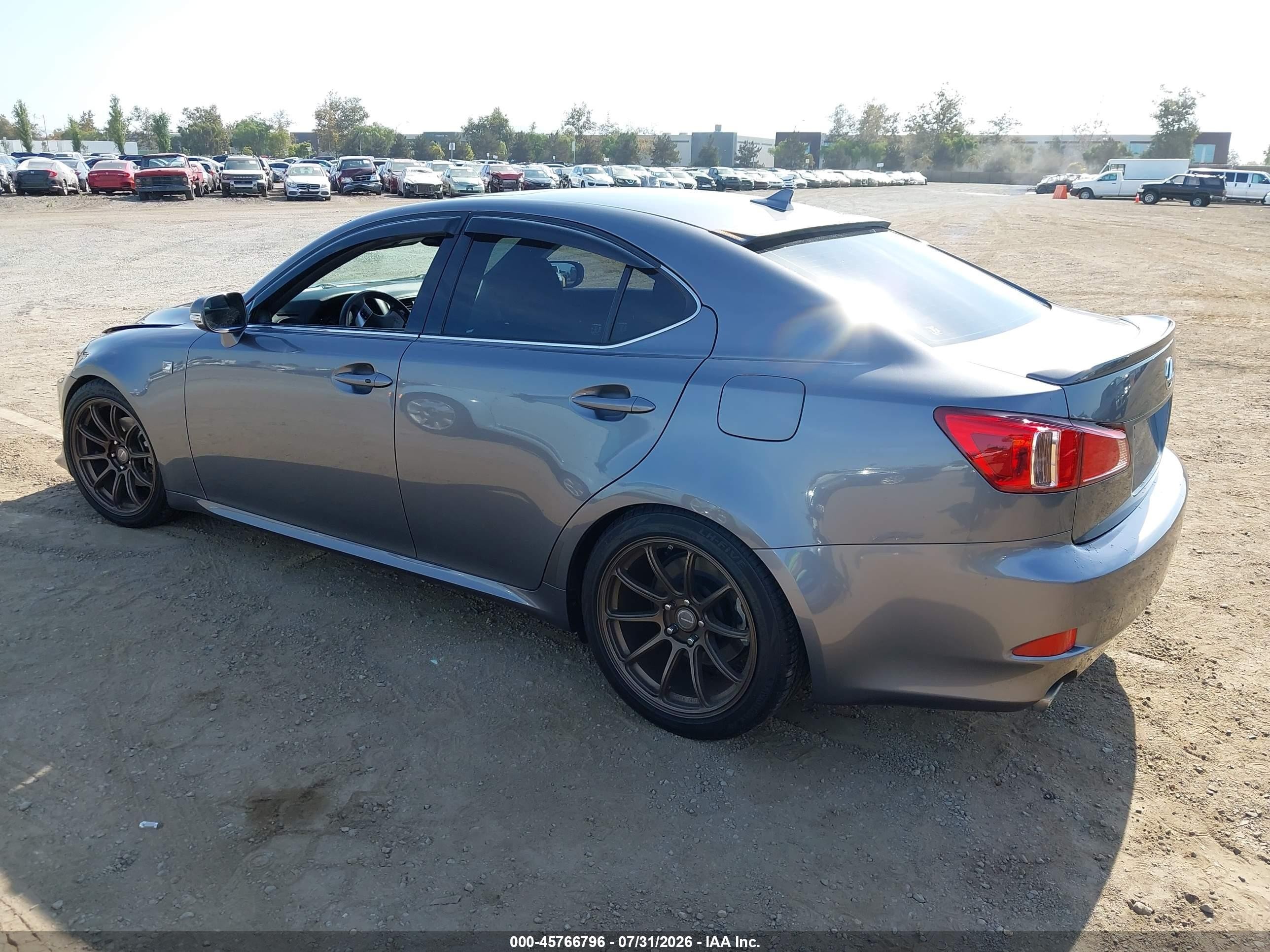 2013 Lexus Is 250   Gray vin: JTHBF5C25D5188152