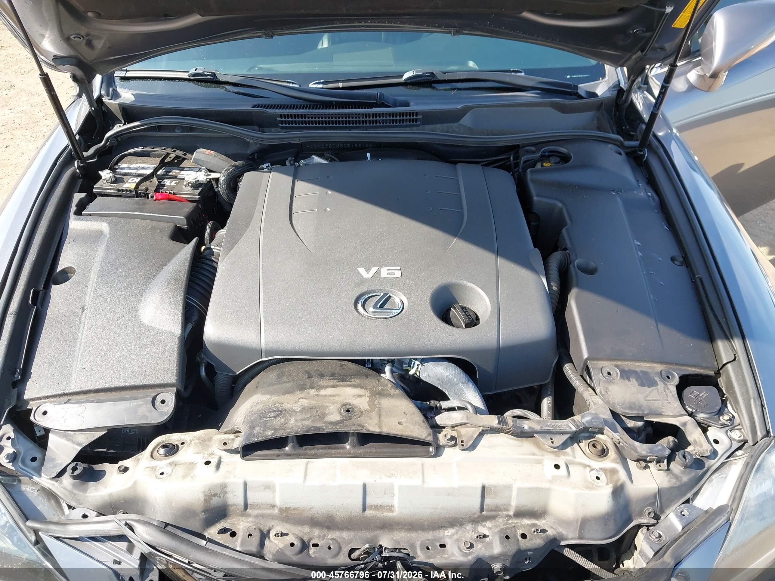 2013 Lexus Is 250   Gray vin: JTHBF5C25D5188152