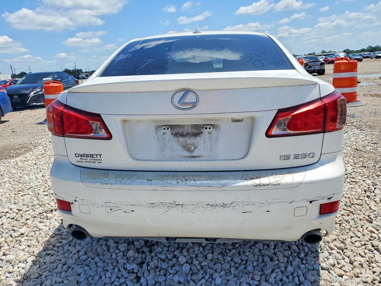 2013 Lexus Is 250 White vin: JTHBF5C25D5188183