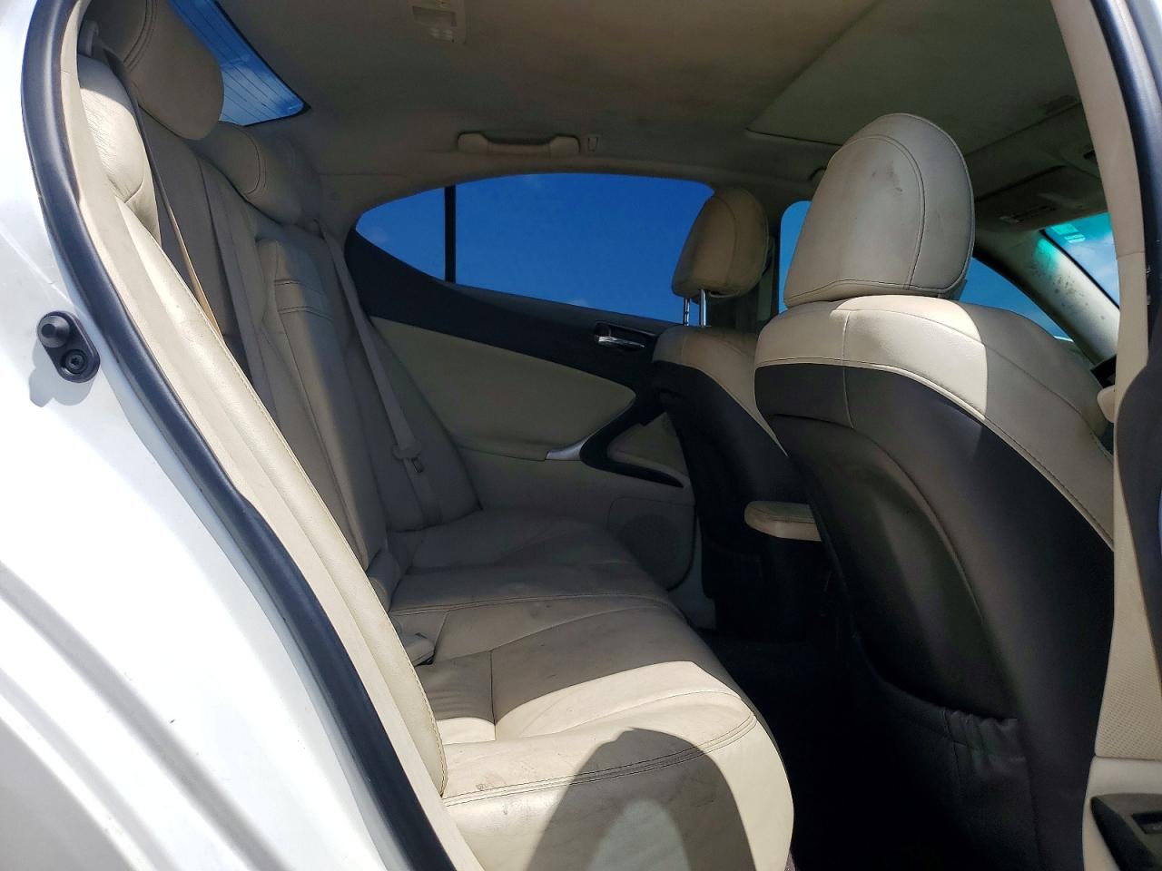 2013 Lexus Is 250 White vin: JTHBF5C25D5188183