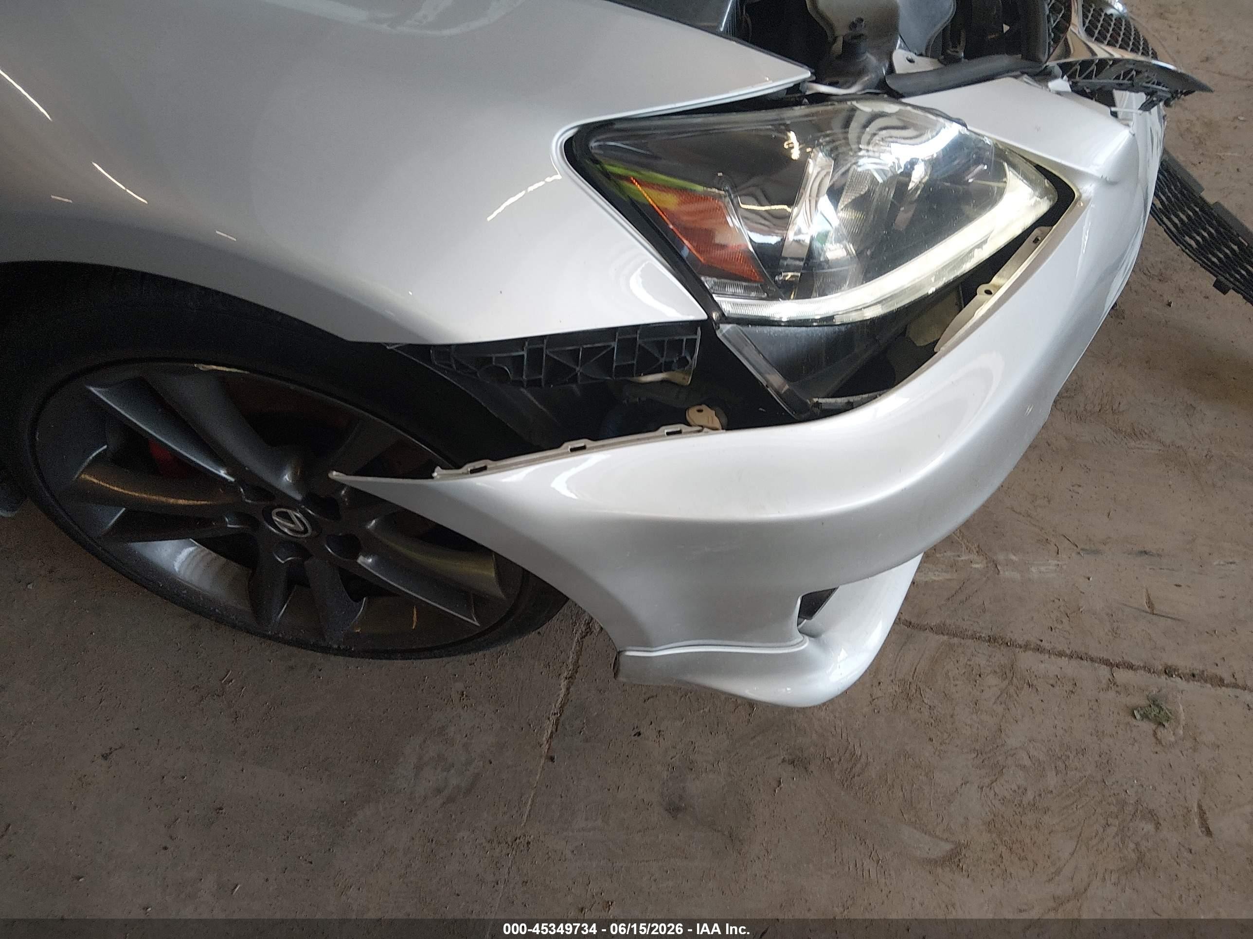 2013 Lexus Is 250   Silver vin: JTHBF5C25D5193478