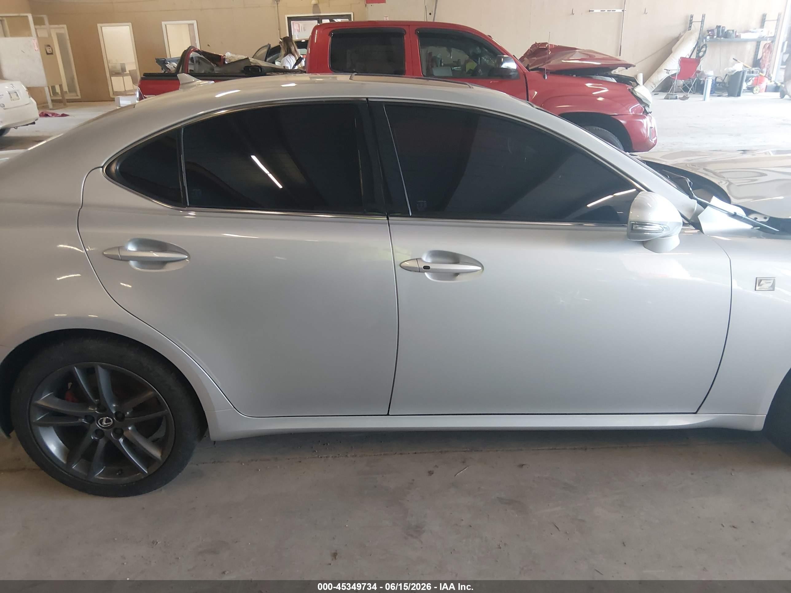 2013 Lexus Is 250   Silver vin: JTHBF5C25D5193478