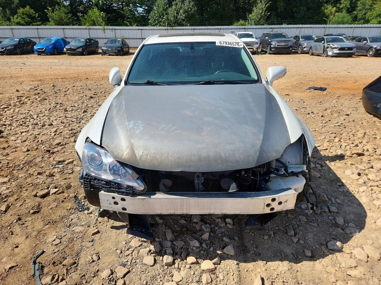 2010 Lexus Is 250 Base Белый vin: JTHBF5C26A5109664