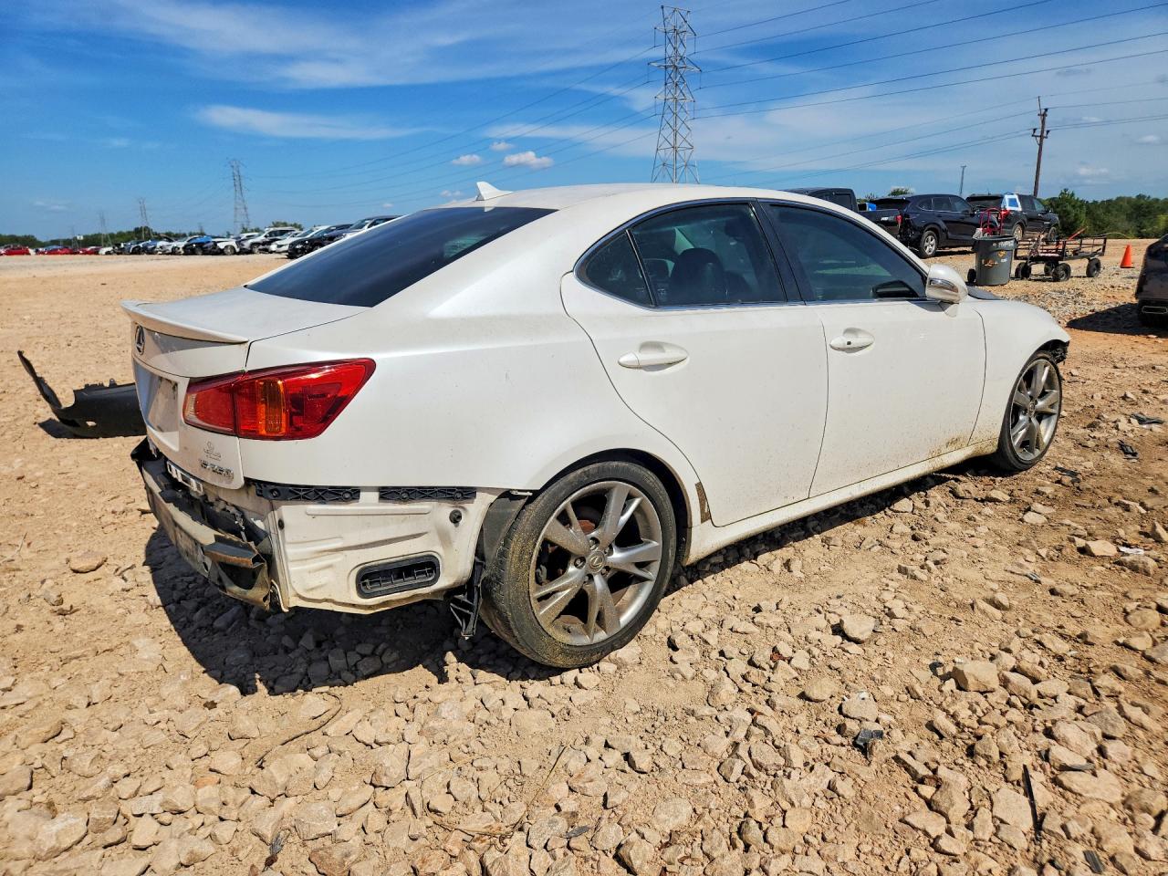 2010 Lexus Is 250 Base Белый vin: JTHBF5C26A5109664