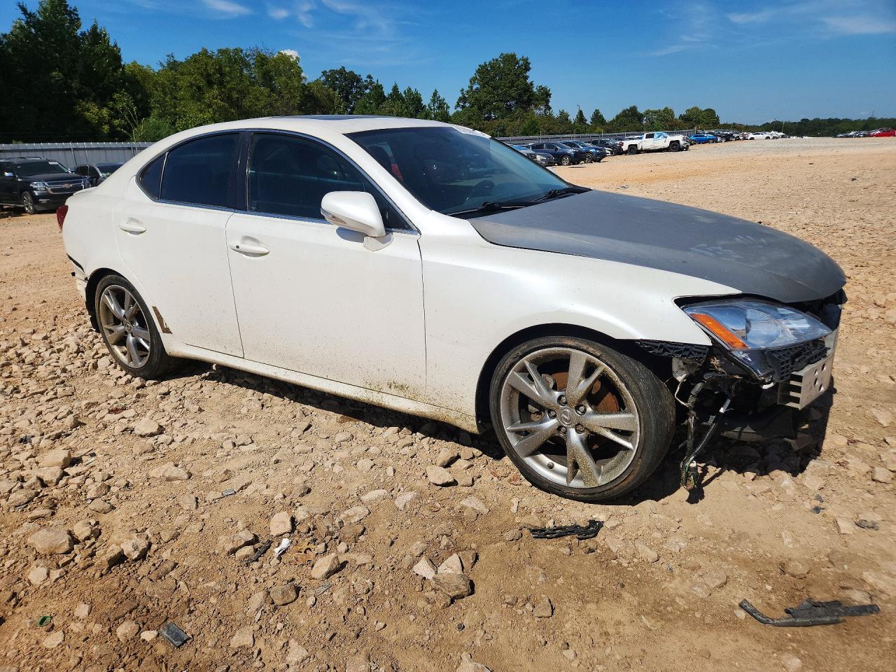 2010 Lexus Is 250 Base Белый vin: JTHBF5C26A5109664