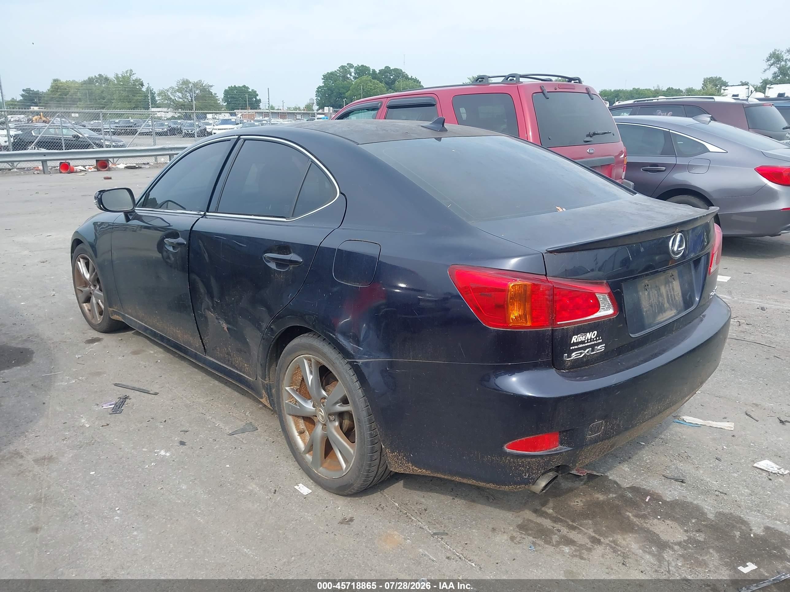 2010 Lexus Is 250   Blue vin: JTHBF5C26A5110779