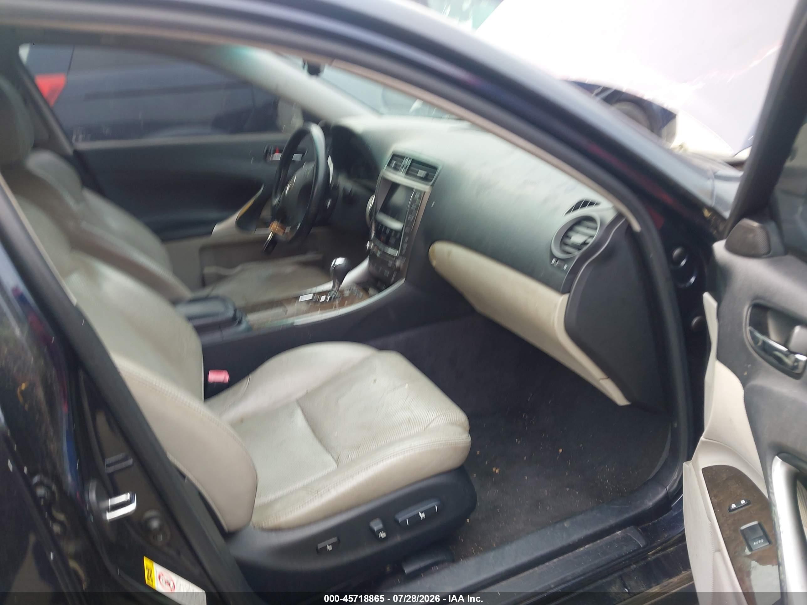 2010 Lexus Is 250   Blue vin: JTHBF5C26A5110779