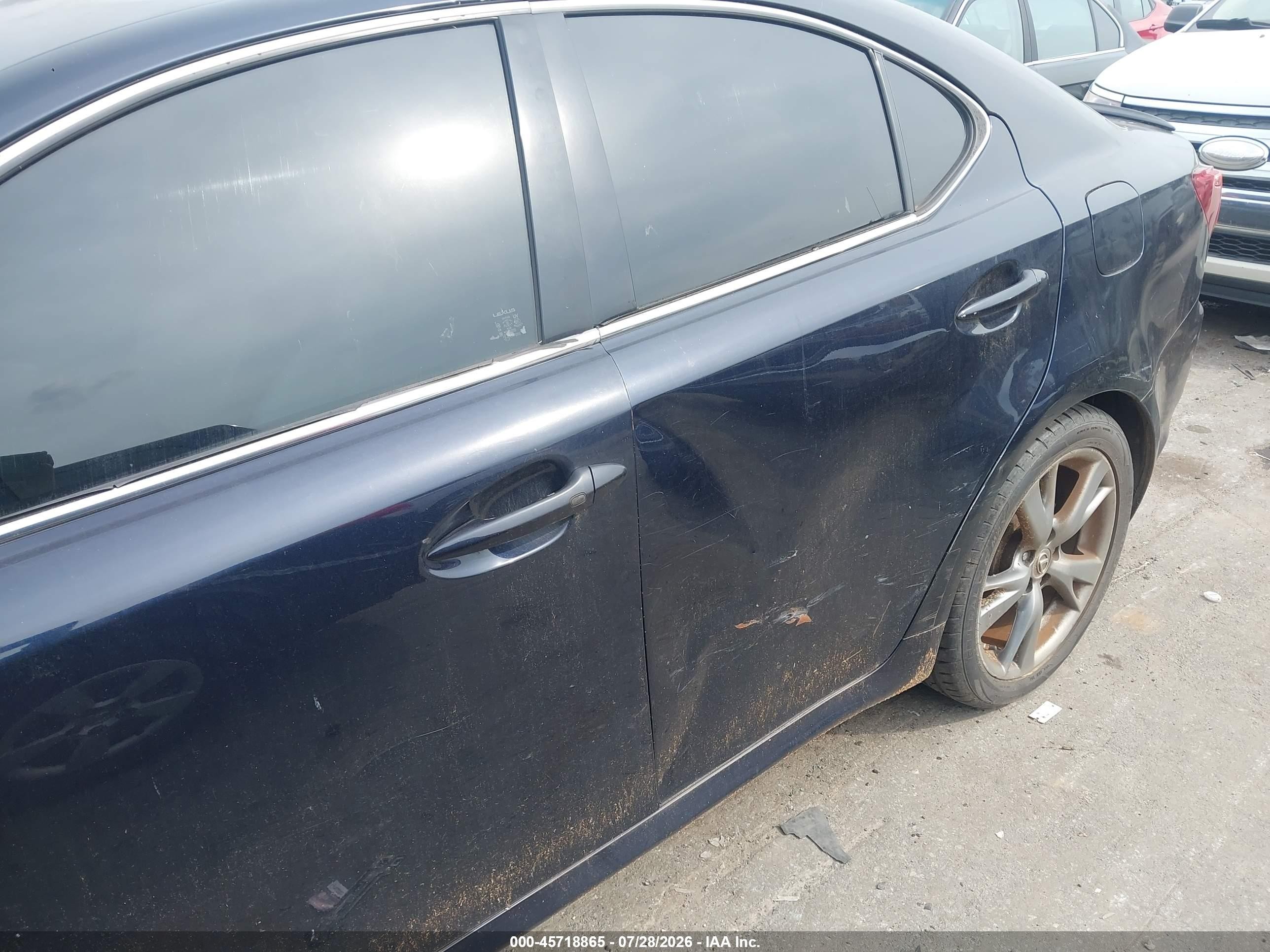 2010 Lexus Is 250   Blue vin: JTHBF5C26A5110779
