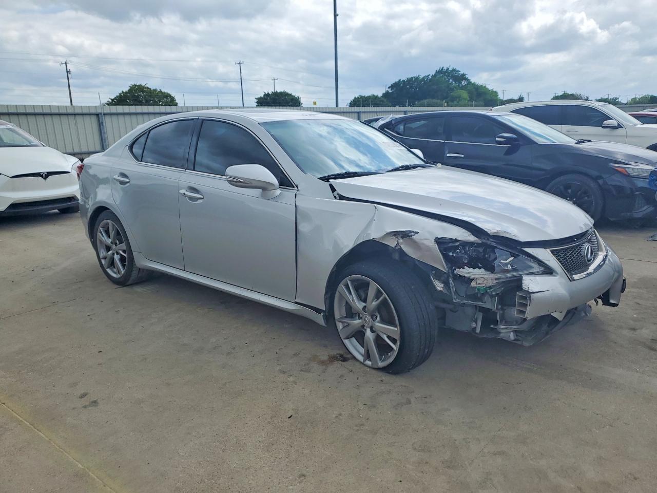 2010 Lexus Is 250 Base Silver vin: JTHBF5C26A5113584