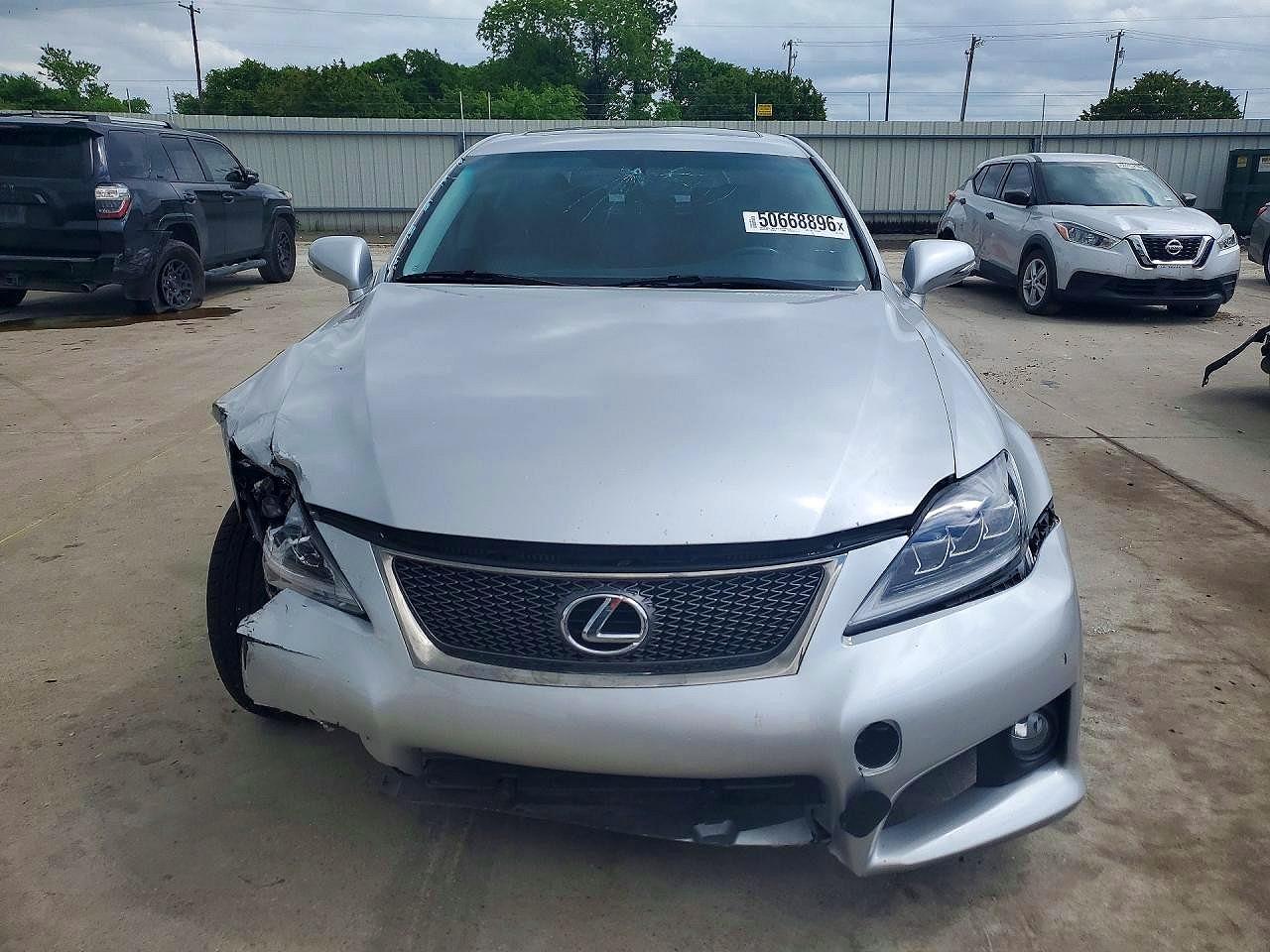 2010 Lexus Is 250 Base Silver vin: JTHBF5C26A5113584