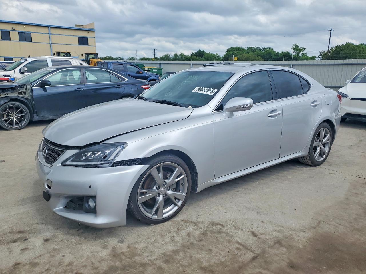 2010 Lexus Is 250 Base Silver vin: JTHBF5C26A5113584