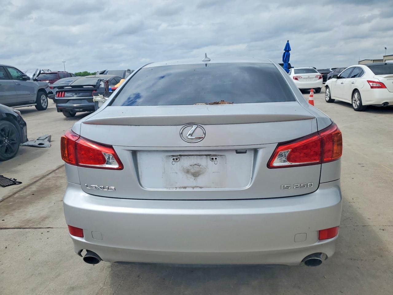 2010 Lexus Is 250 Base Silver vin: JTHBF5C26A5113584