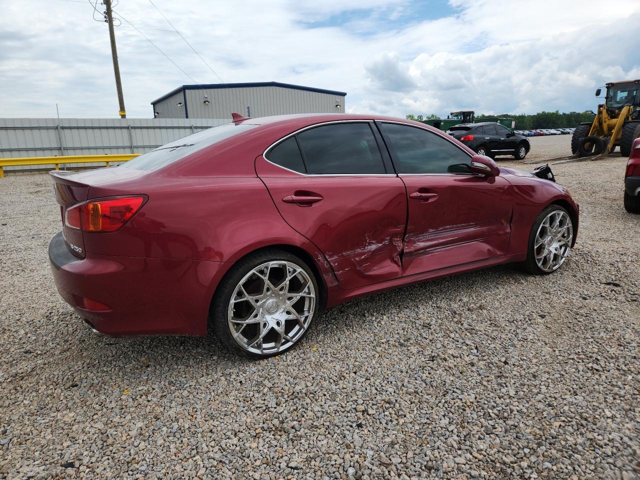 2010 Lexus Is 250 Base Maroon vin: JTHBF5C26A5114394