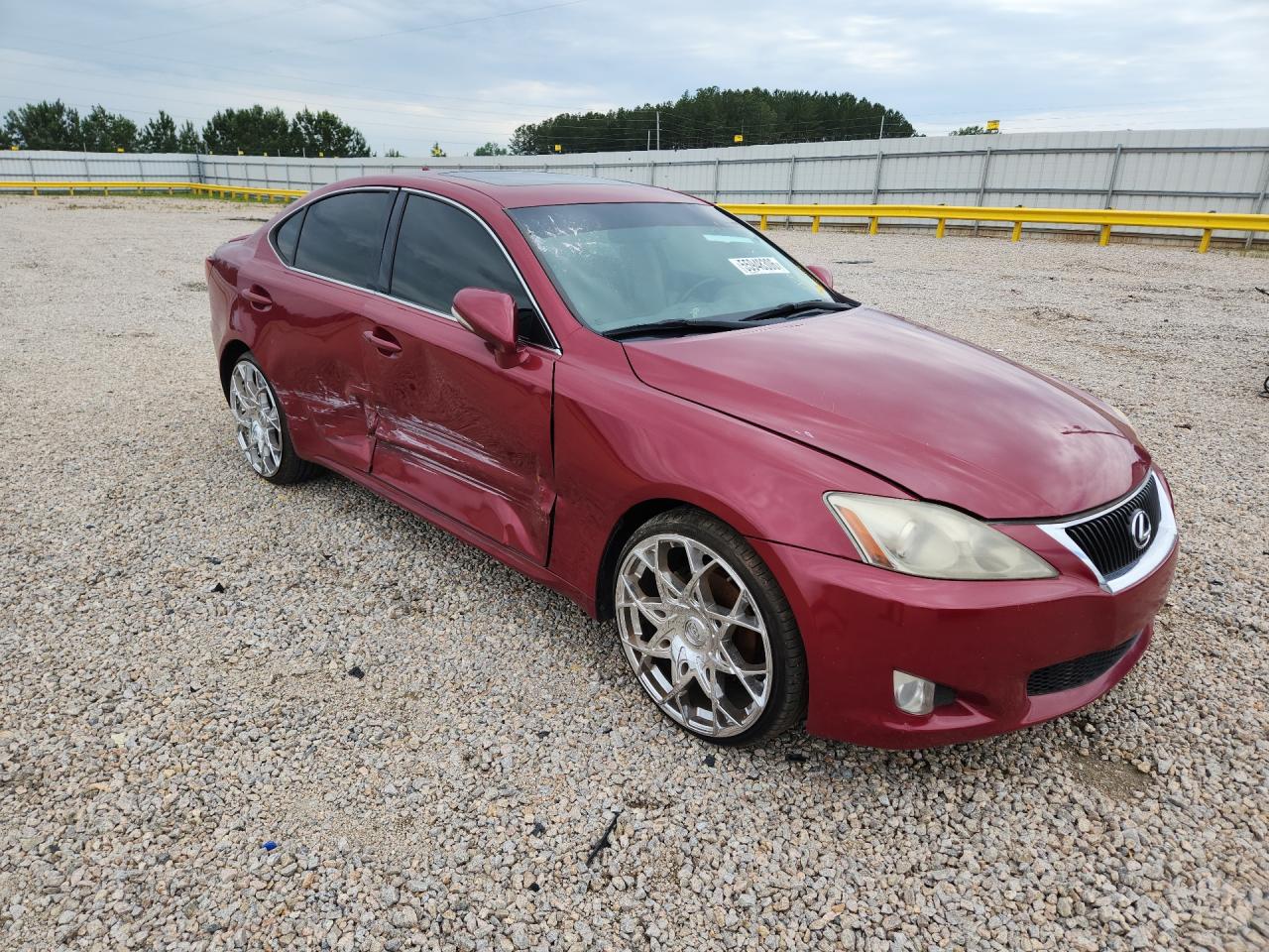 2010 Lexus Is 250 Base Maroon vin: JTHBF5C26A5114394