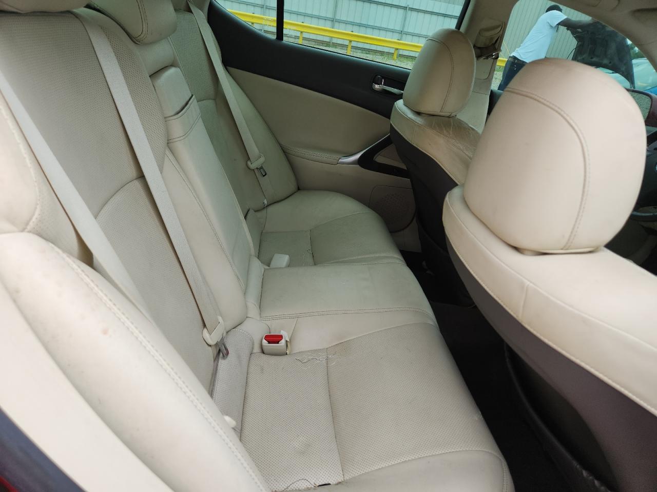 2010 Lexus Is 250 Base Maroon vin: JTHBF5C26A5114394