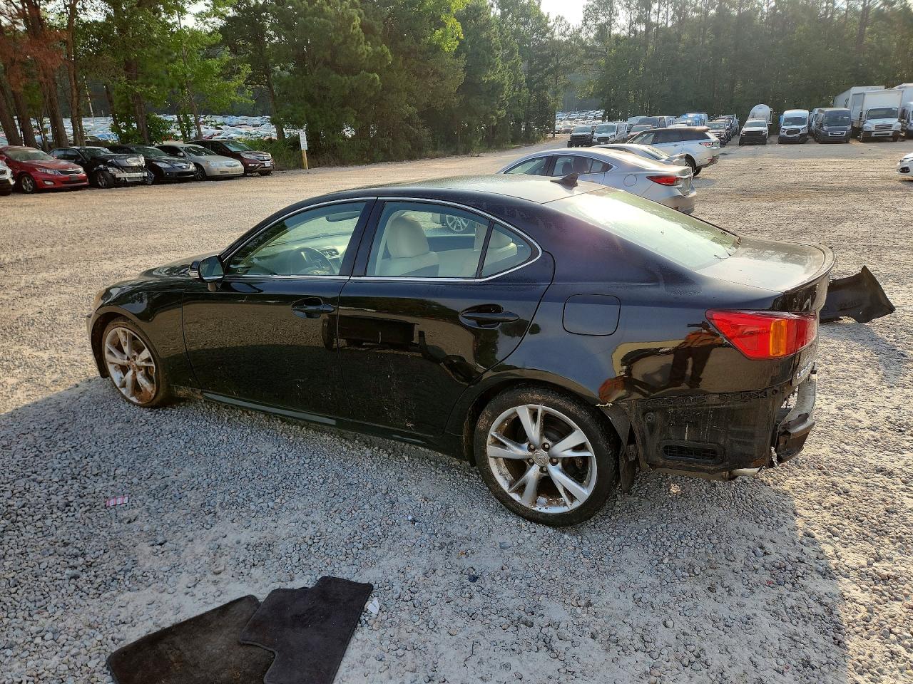 2010 Lexus Is 250 Base Black vin: JTHBF5C26A5116677