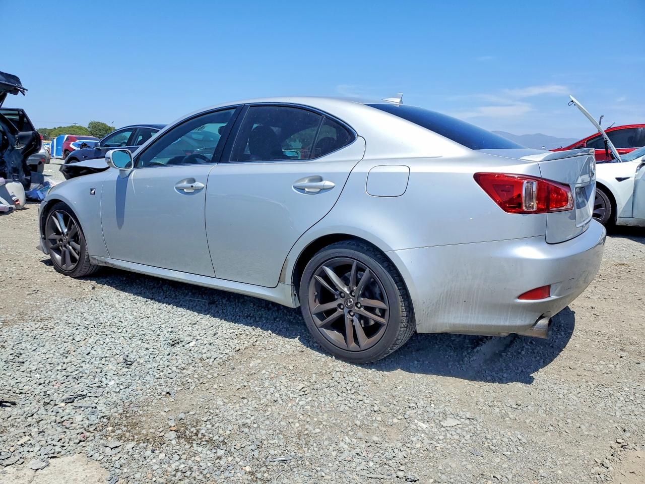 2011 Lexus Is 250 Silver vin: JTHBF5C26B5130077