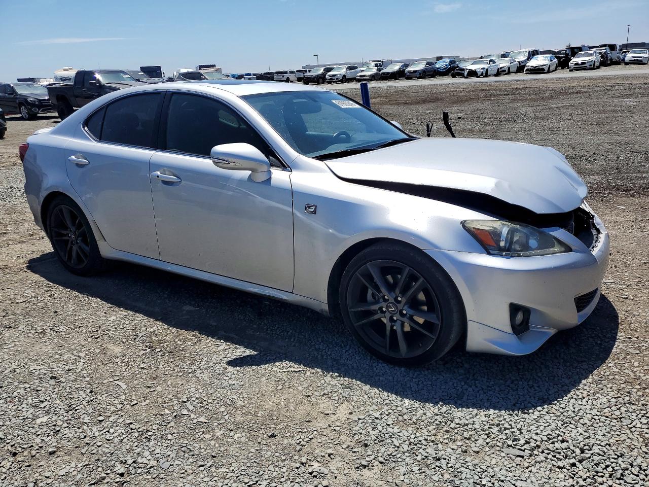 2011 Lexus Is 250 Silver vin: JTHBF5C26B5130077