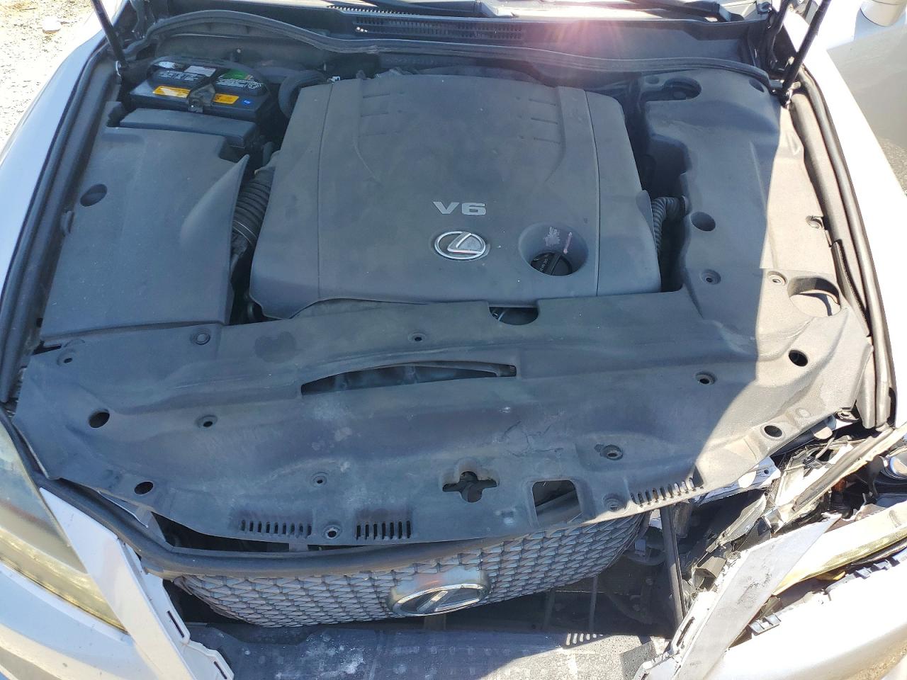 2011 Lexus Is 250 Silver vin: JTHBF5C26B5130077