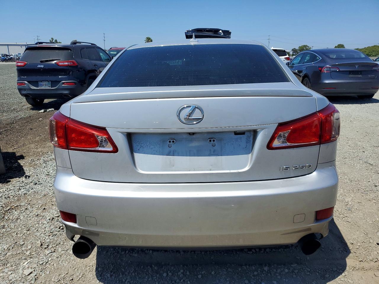 2011 Lexus Is 250 Silver vin: JTHBF5C26B5130077