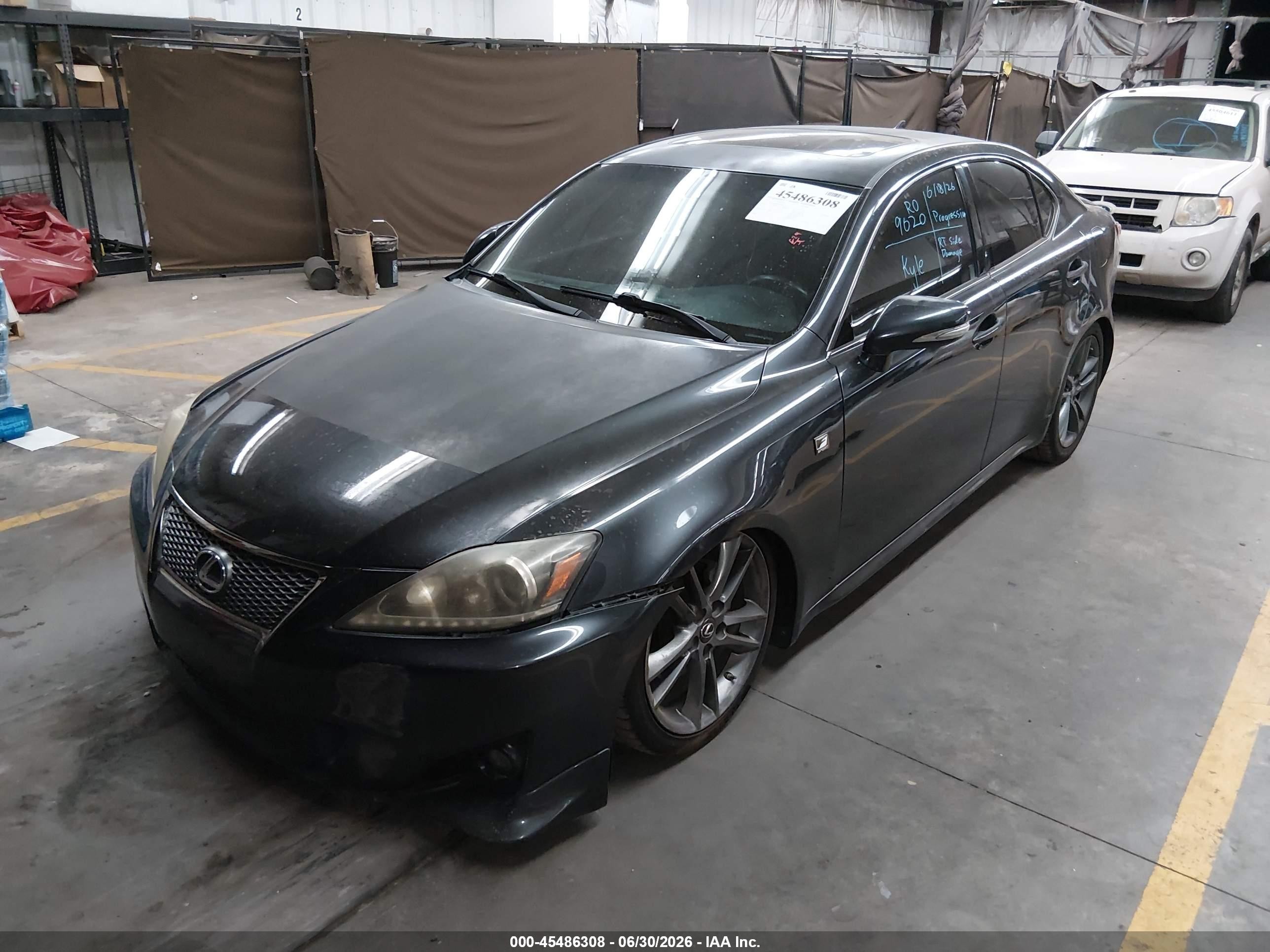 2011 Lexus Is 250   Silver vin: JTHBF5C26B5138695