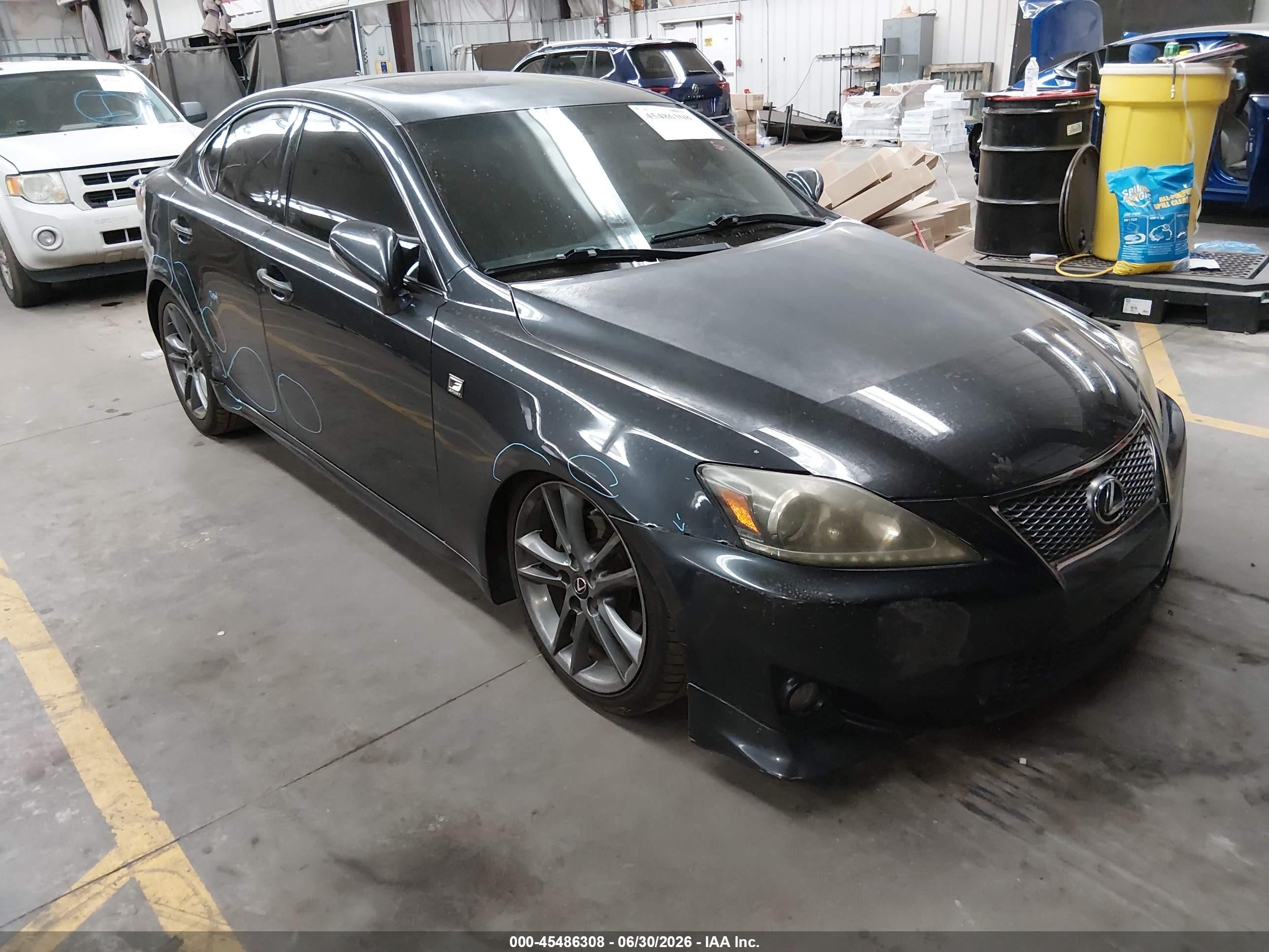 2011 Lexus Is 250   Silver vin: JTHBF5C26B5138695