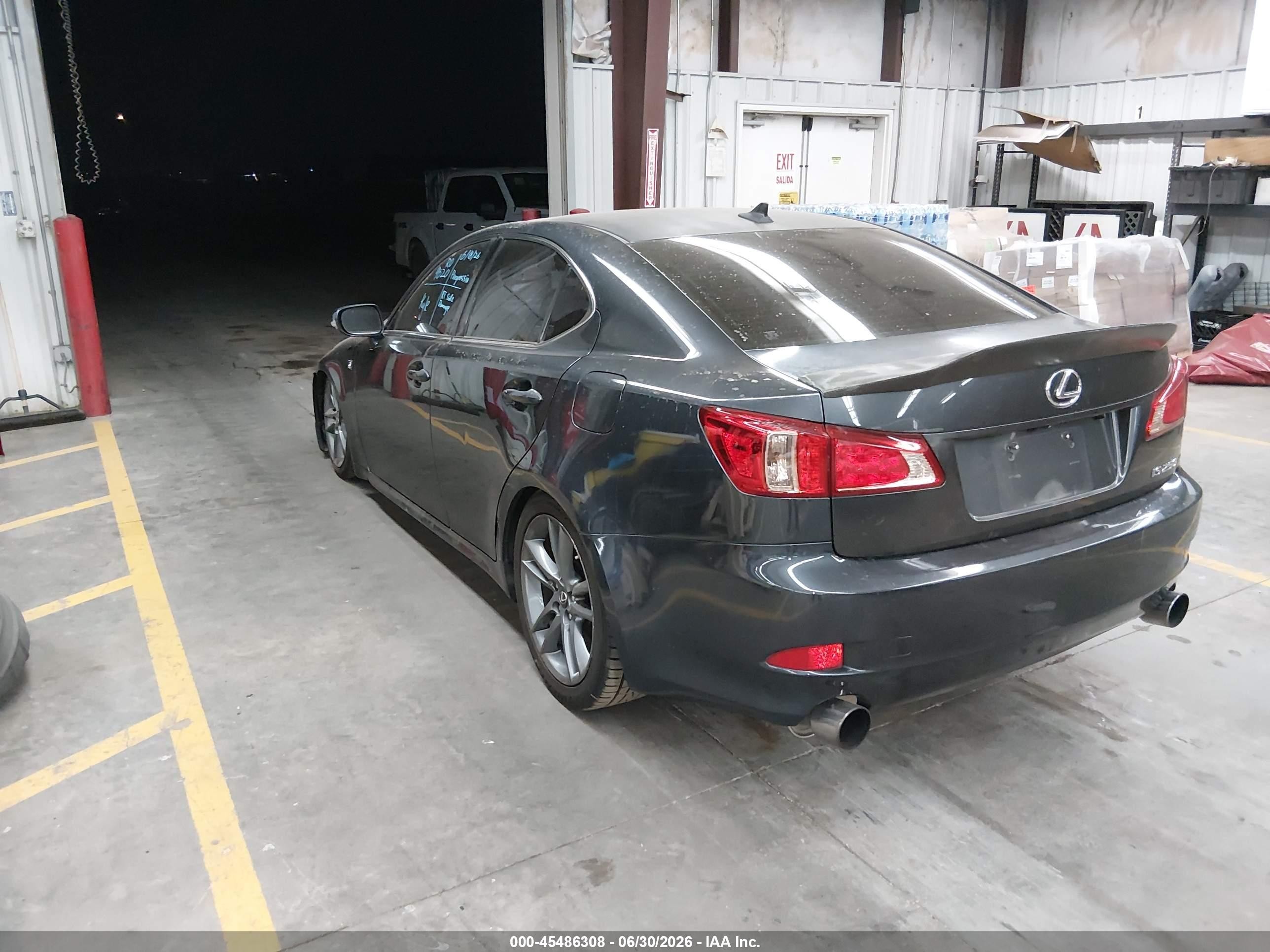 2011 Lexus Is 250   Silver vin: JTHBF5C26B5138695