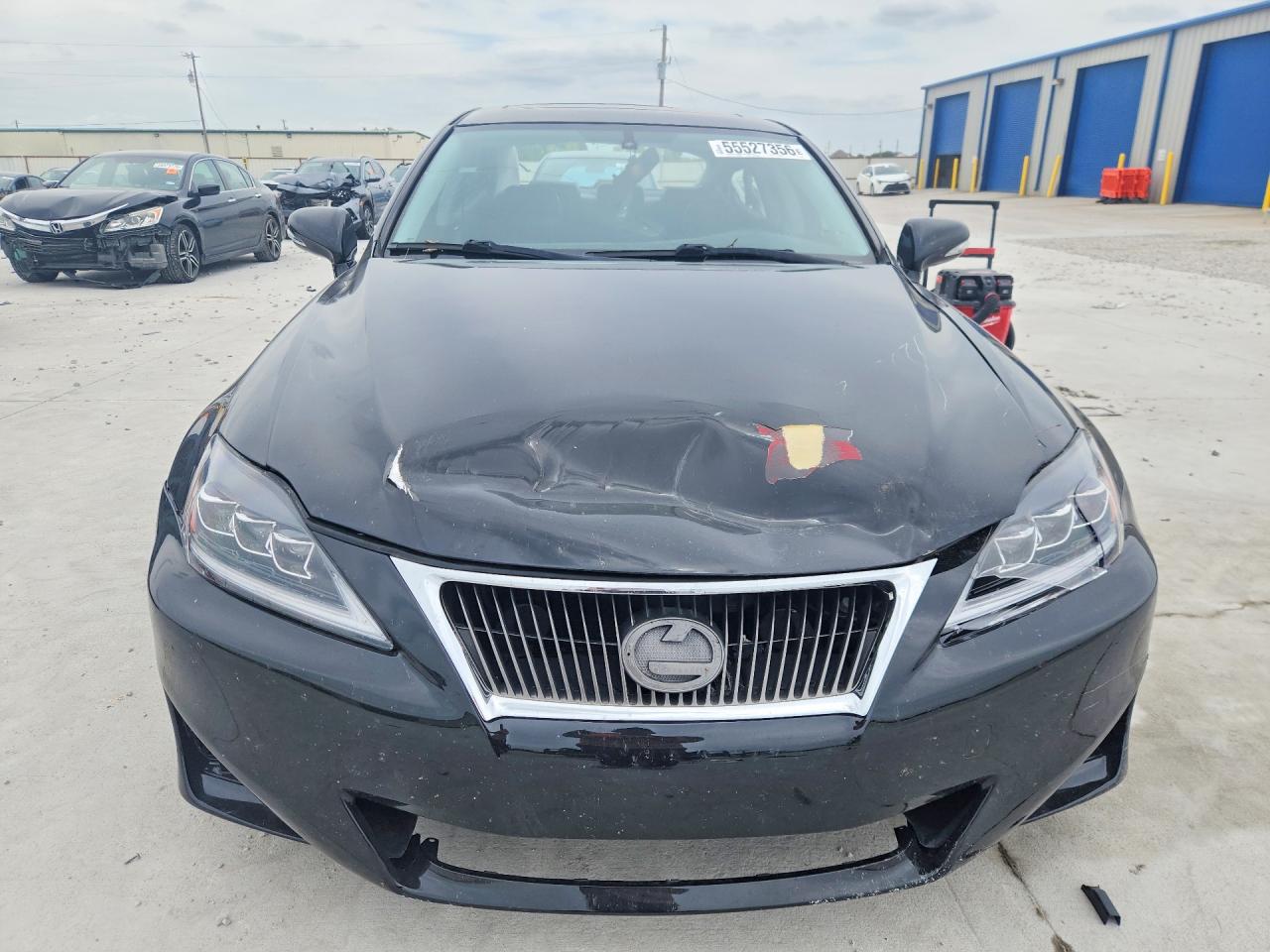 2011 Lexus Is 250 Black vin: JTHBF5C26B5145615