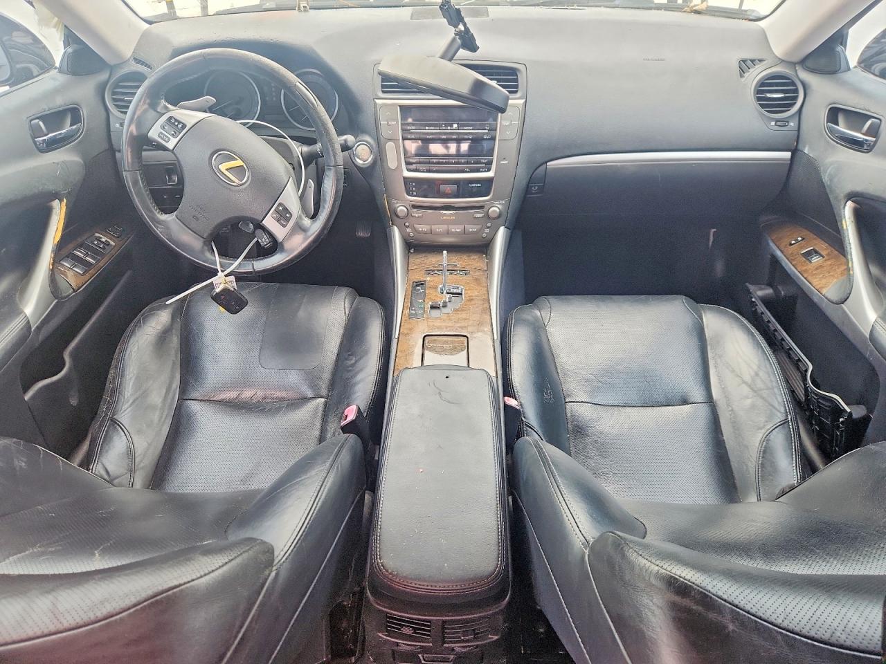 2011 Lexus Is 250 Black vin: JTHBF5C26B5145615