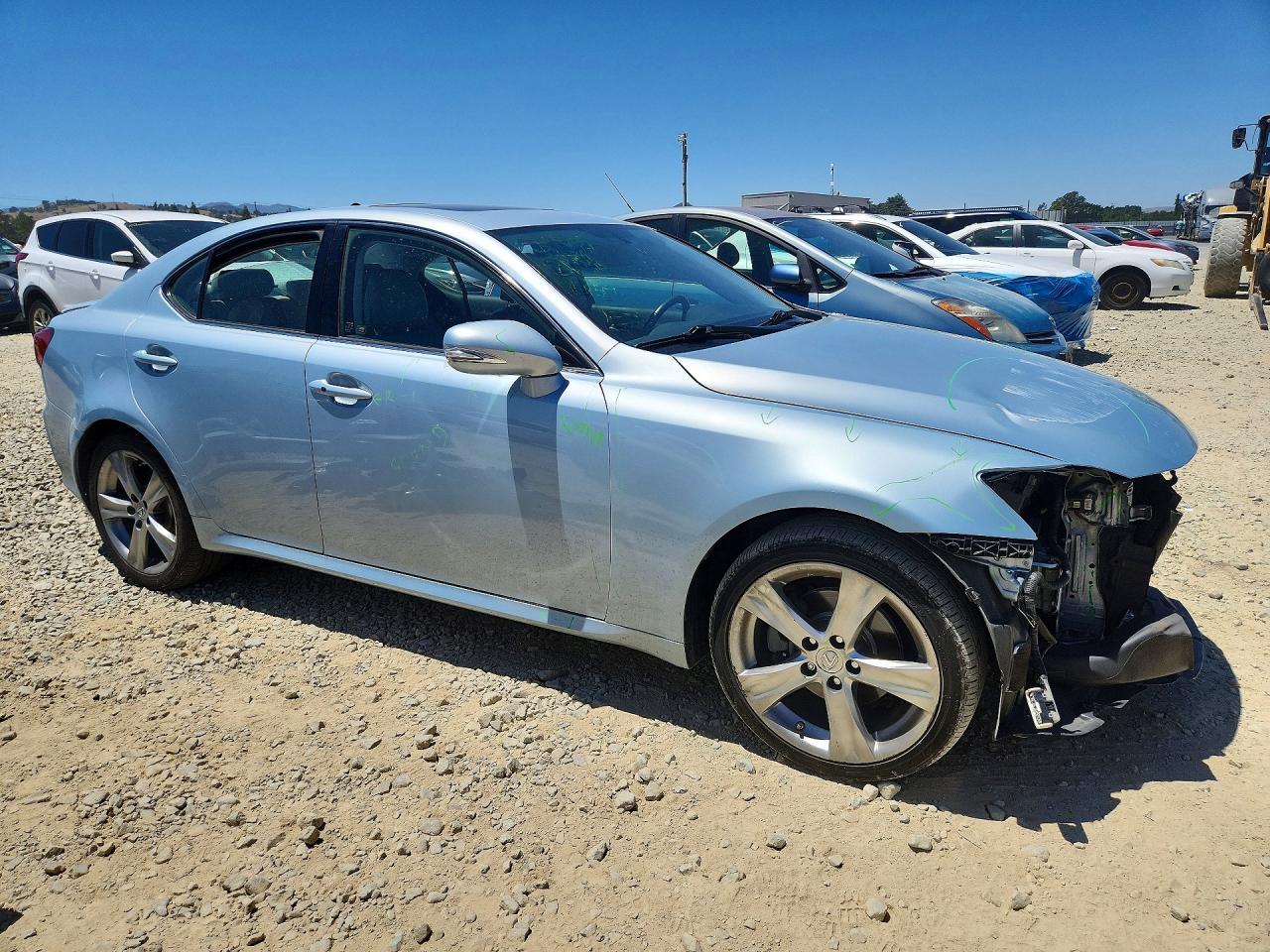 2011 Lexus Is 250 Blue vin: JTHBF5C26B5154637