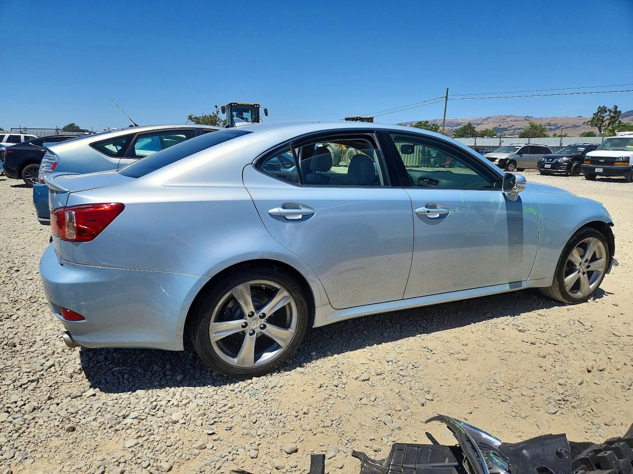 2011 Lexus Is 250 Blue vin: JTHBF5C26B5154637