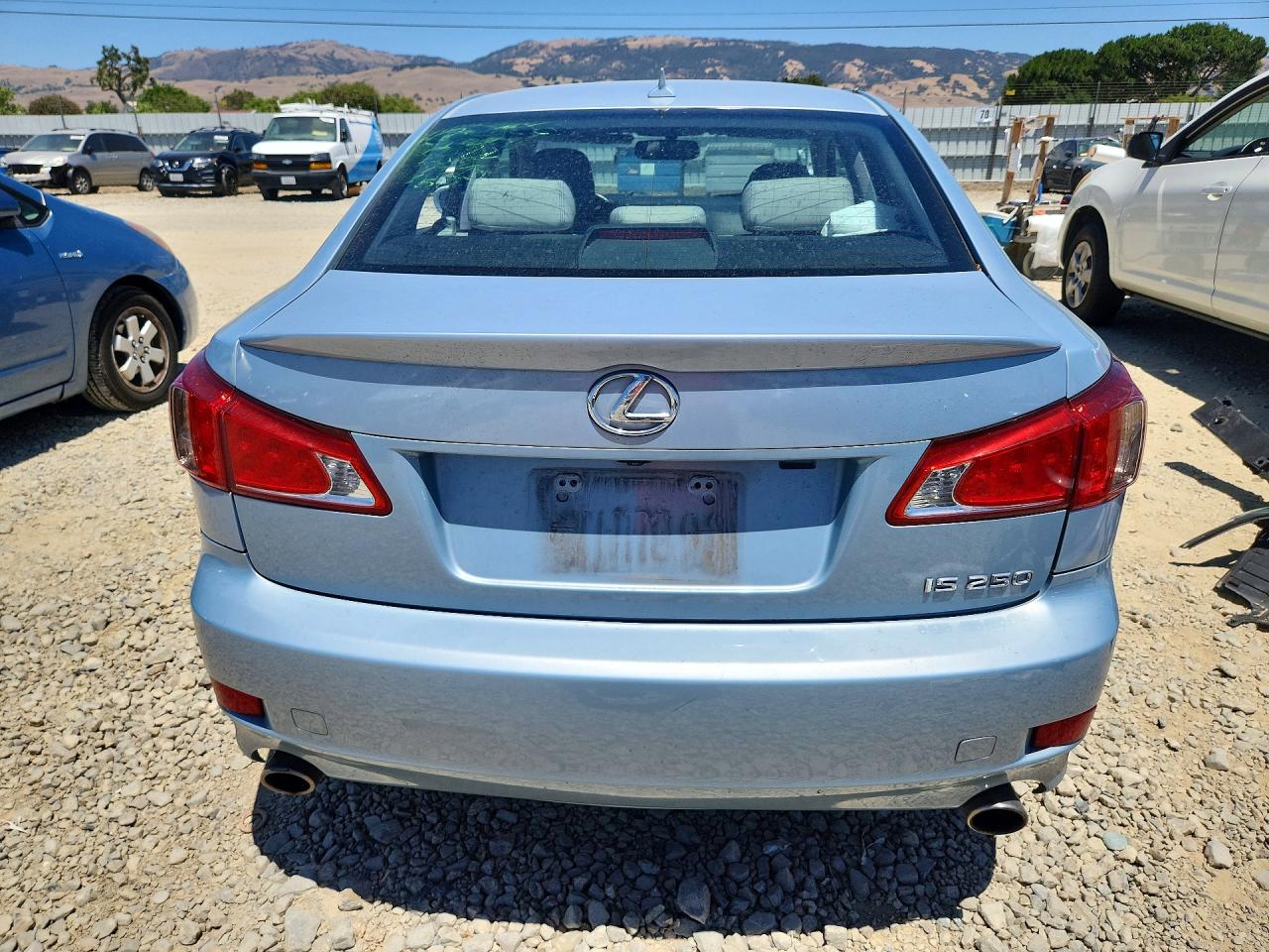 2011 Lexus Is 250 Blue vin: JTHBF5C26B5154637