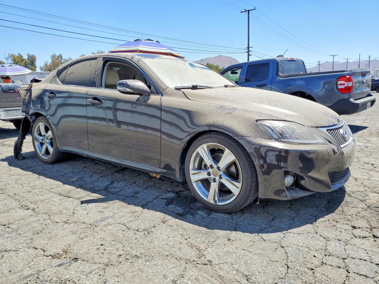 2012 Lexus Is 250 Black vin: JTHBF5C26C5159631