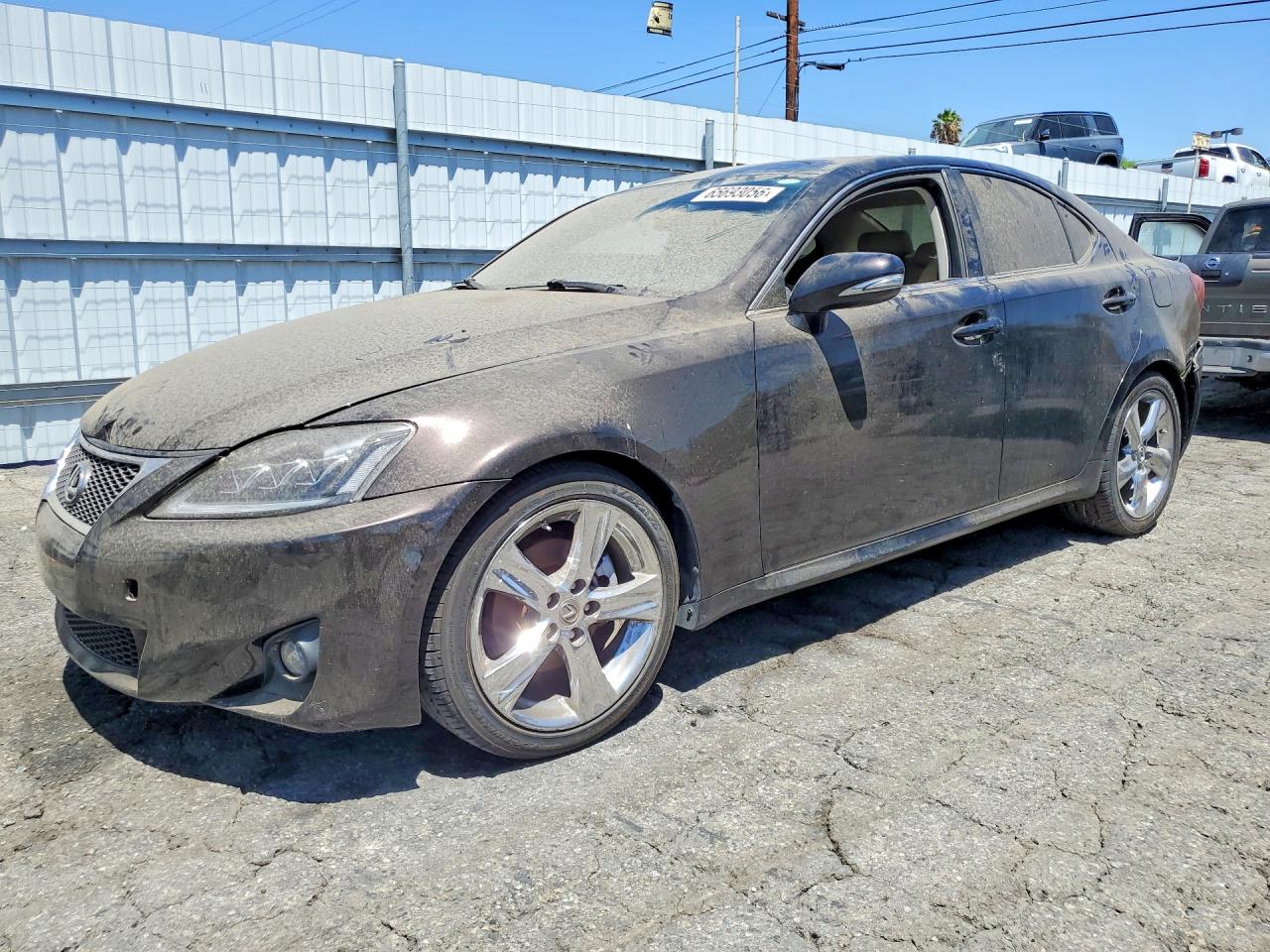 2012 Lexus Is 250 Black vin: JTHBF5C26C5159631