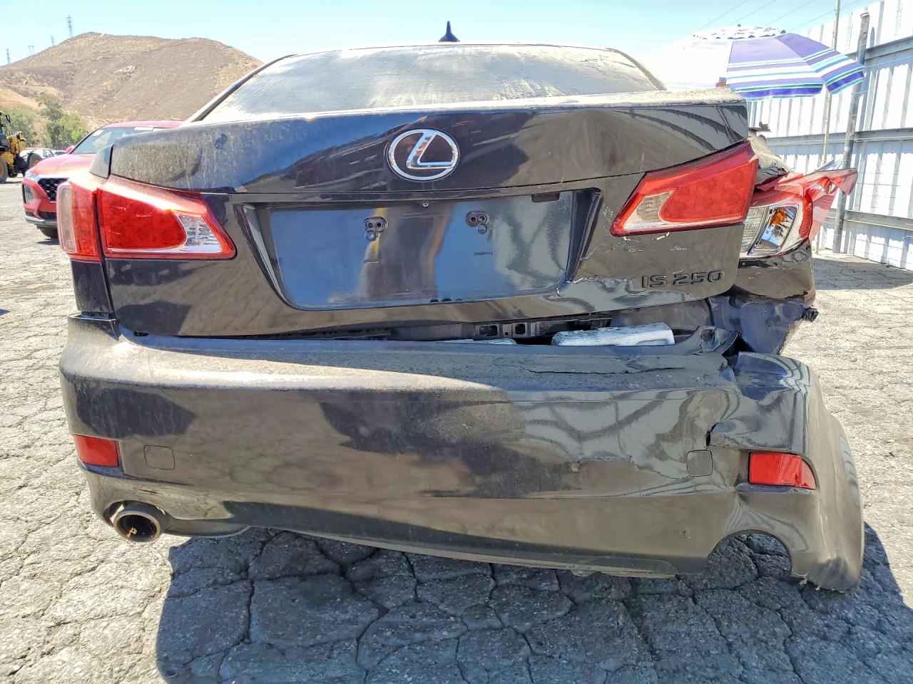 2012 Lexus Is 250 Black vin: JTHBF5C26C5159631