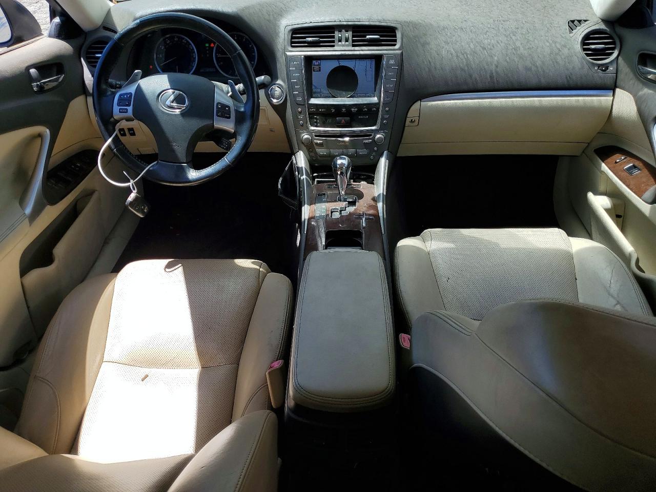 2012 Lexus Is 250 Black vin: JTHBF5C26C5159631