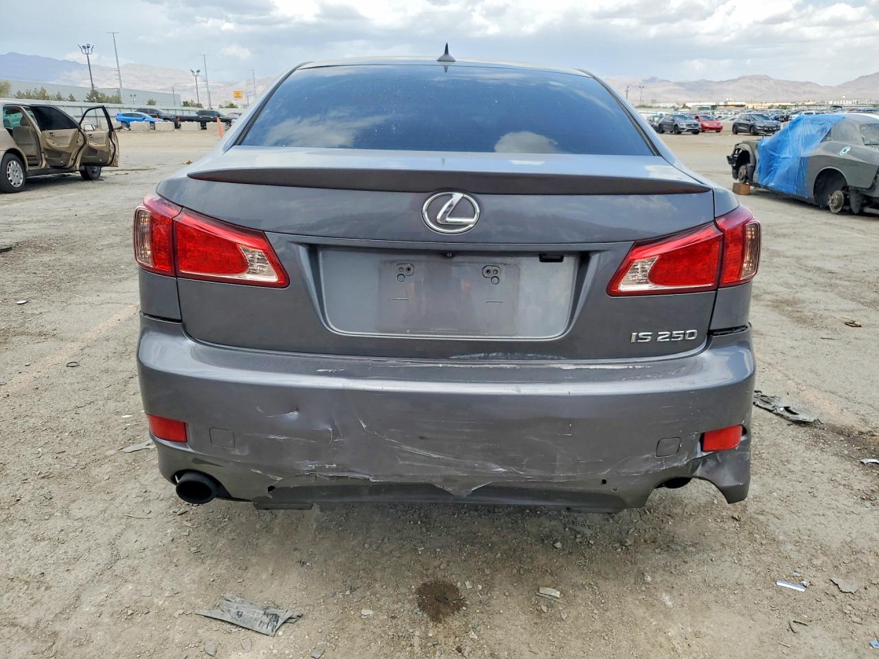 2012 Lexus Is 250 Base Серый vin: JTHBF5C26C5170158