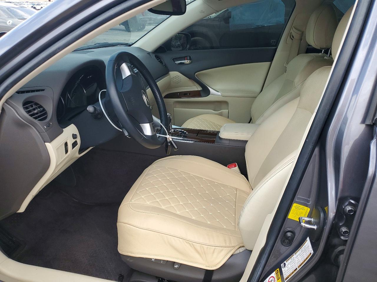 2012 Lexus Is 250 Base Серый vin: JTHBF5C26C5170158