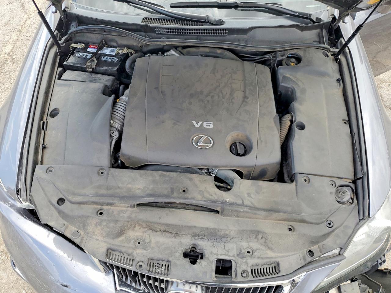 2012 Lexus Is 250 Base Серый vin: JTHBF5C26C5170158